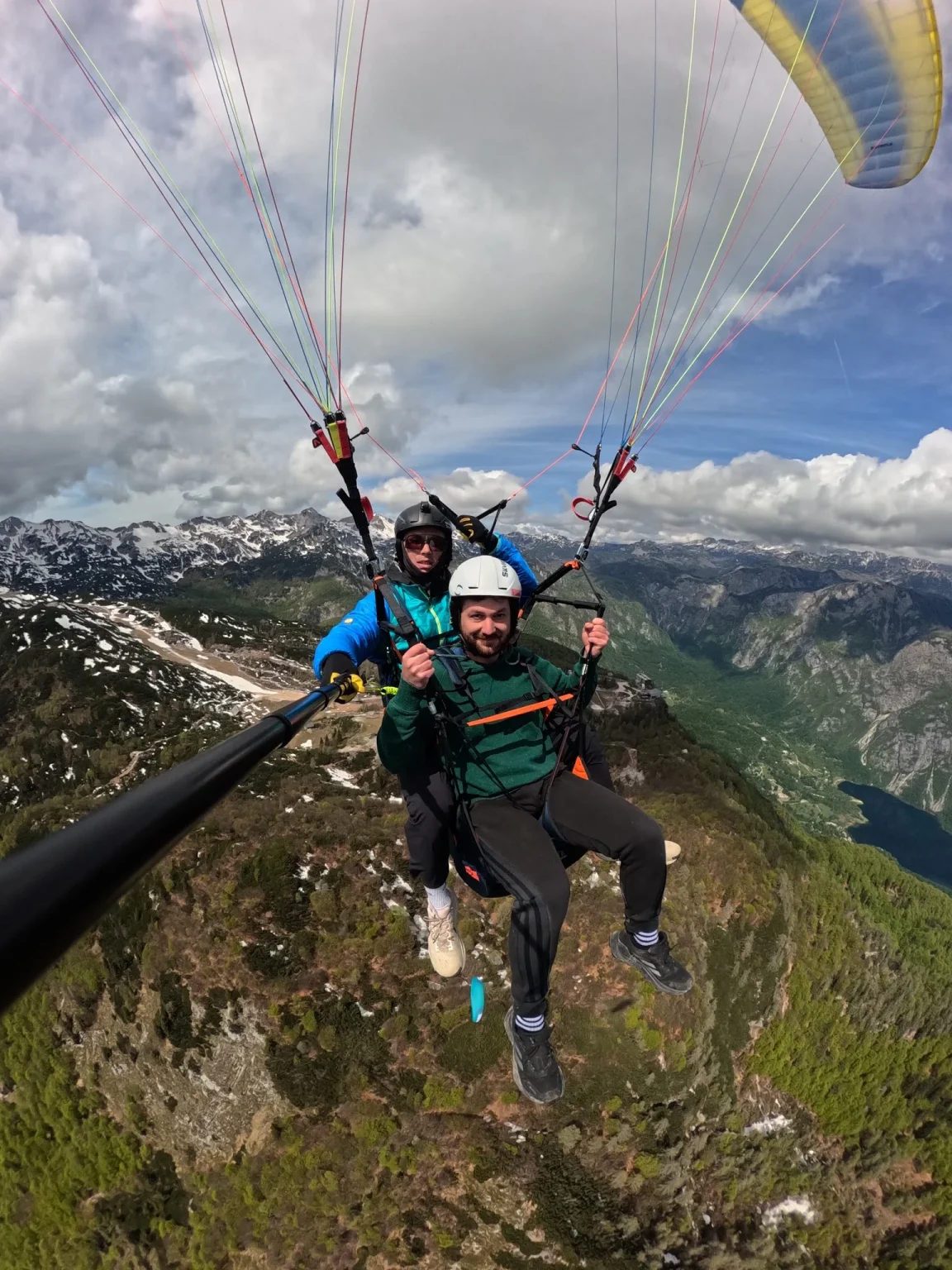 Polet z jadralnim padalom – Logarska dolina